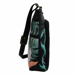 Women's Anuschka, Crossbody With Front Zip Organizer 9 Women's Anuschka, Crossbody With Front Zip Organizer -Anuschka shop 1 2238333 ZM 3