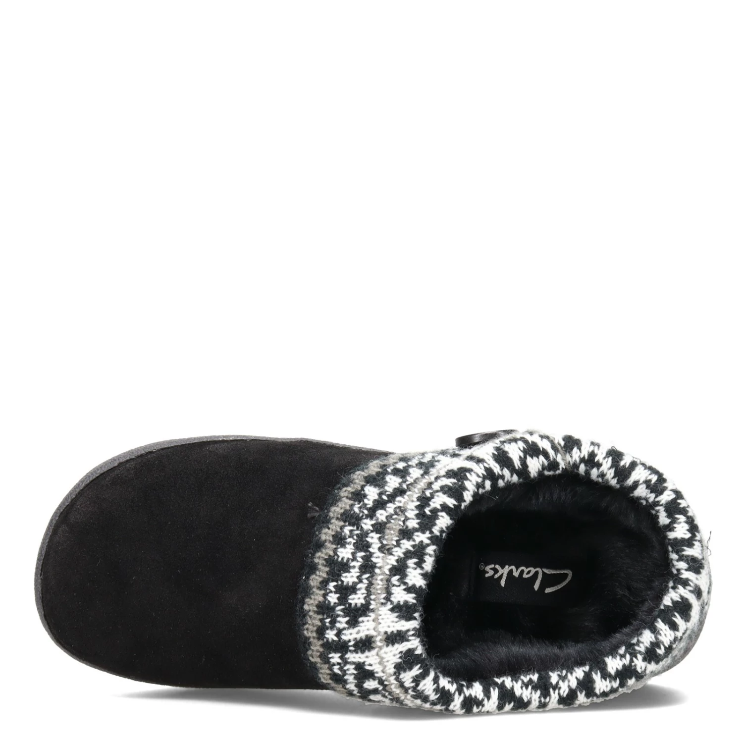 Women's Clarks, Sweater Collar Slipper 8 Women's Clarks, Sweater Collar Slipper - Image 6