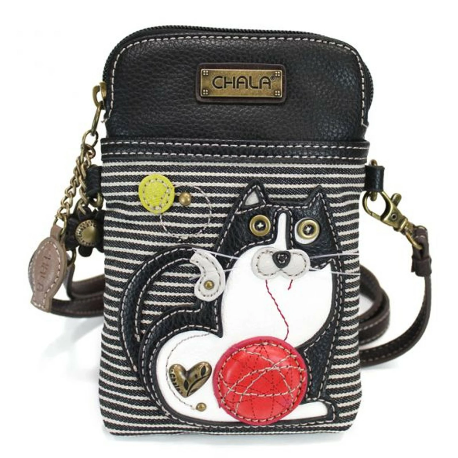 Women's Chala, Fat Cat Cell Phone Crossbody 3 Women's Chala, Fat Cat Cell Phone Crossbody