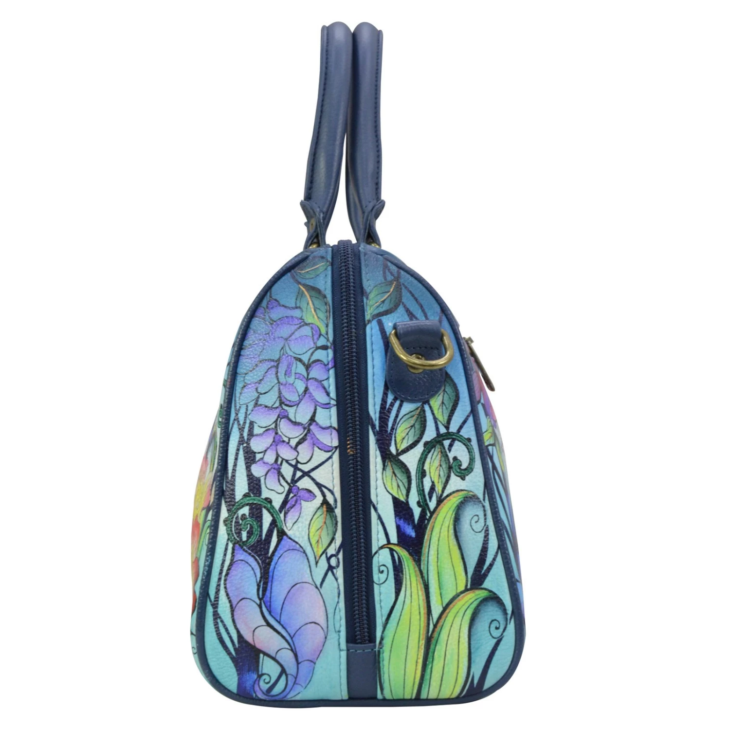 Women's Anuschka, Zip Around Classic Satchel 4 Women's Anuschka, Zip Around Classic Satchel - Image 2