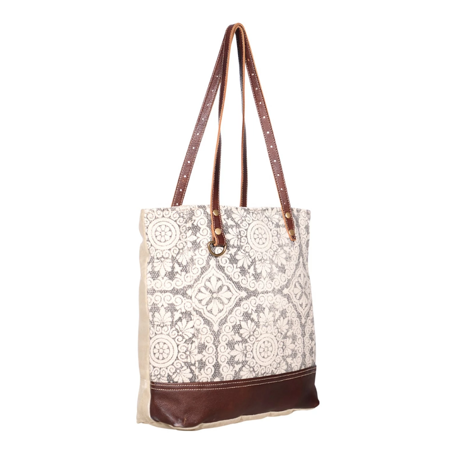 Myra Bag, Geometric Tote Bag 3 Myra Bag, Geometric Tote Bag