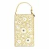 Bamboo Trading Company, Club Bag - Gold Pearl Flower 2 Bamboo Trading Company, Club Bag - Gold Pearl Flower -Anuschka shop 1 2615554 ZM