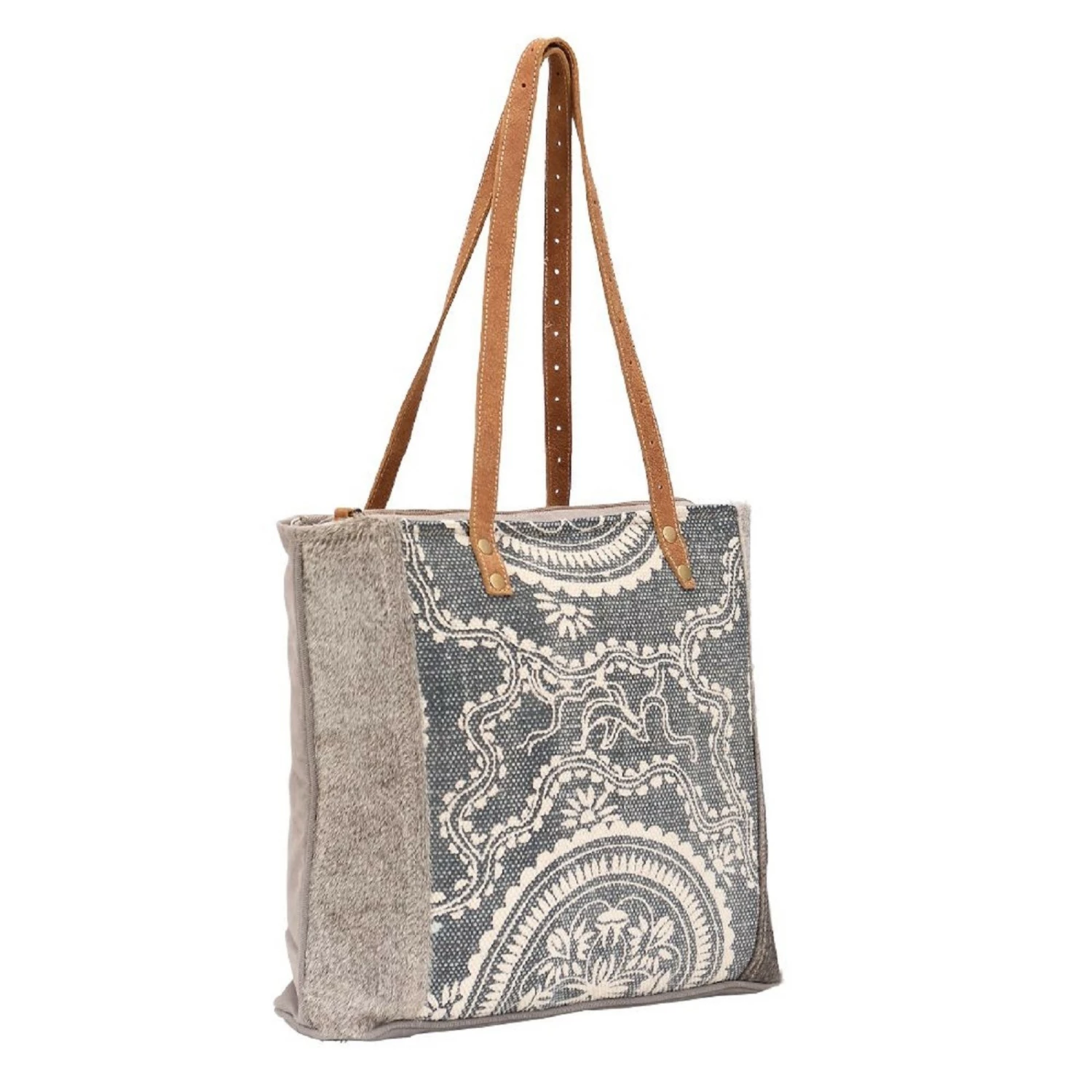 Myra Bag, Sapphire Tote Bag 4 Myra Bag, Sapphire Tote Bag - Image 2