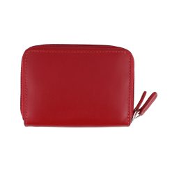 Intercontinental Leather Ind Women's ILI, Double Zip Credit Card Holder