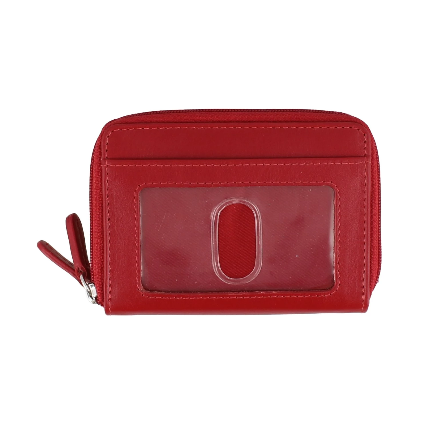 Intercontinental Leather Ind Women's ILI, Double Zip Credit Card Holder 3 Intercontinental Leather Ind Women's ILI, Double Zip Credit Card Holder - Image 2